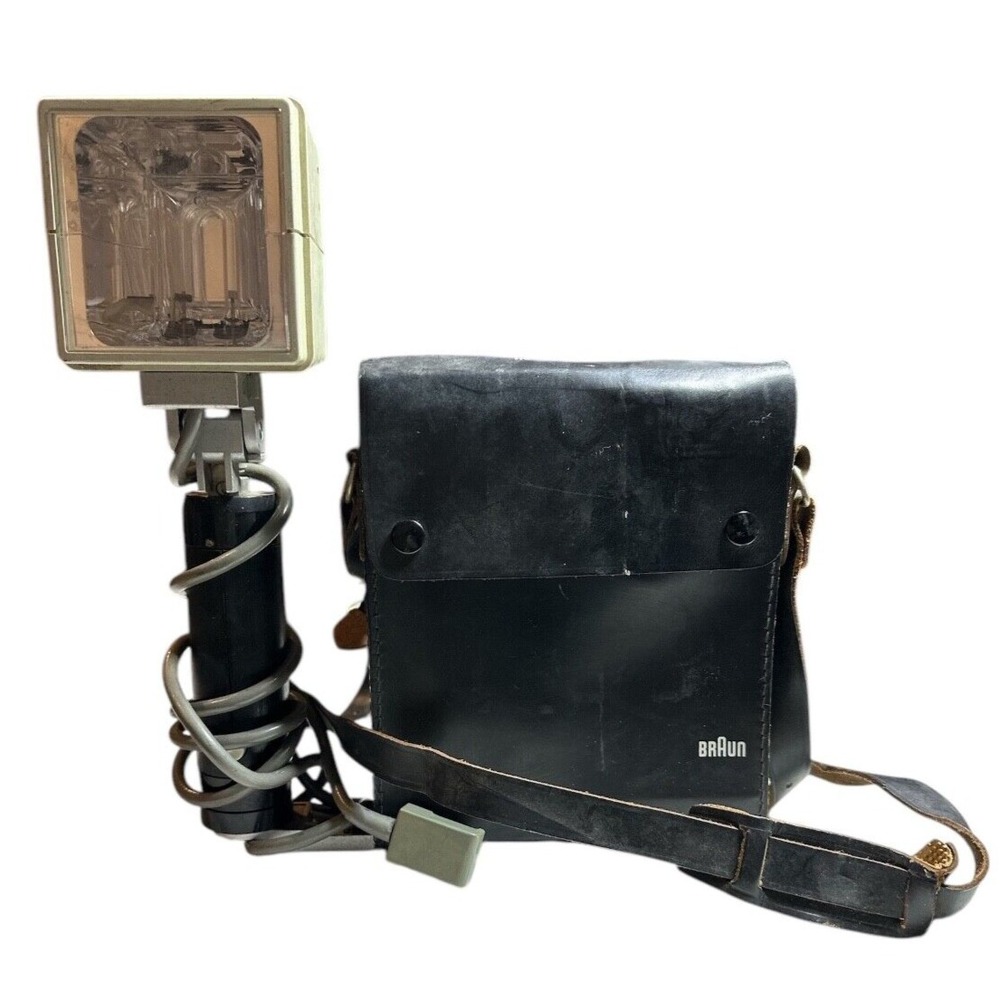 Vintage BRAUN‎ Lite RL515 Electronic Flash Unit for Photography- UNTESTED